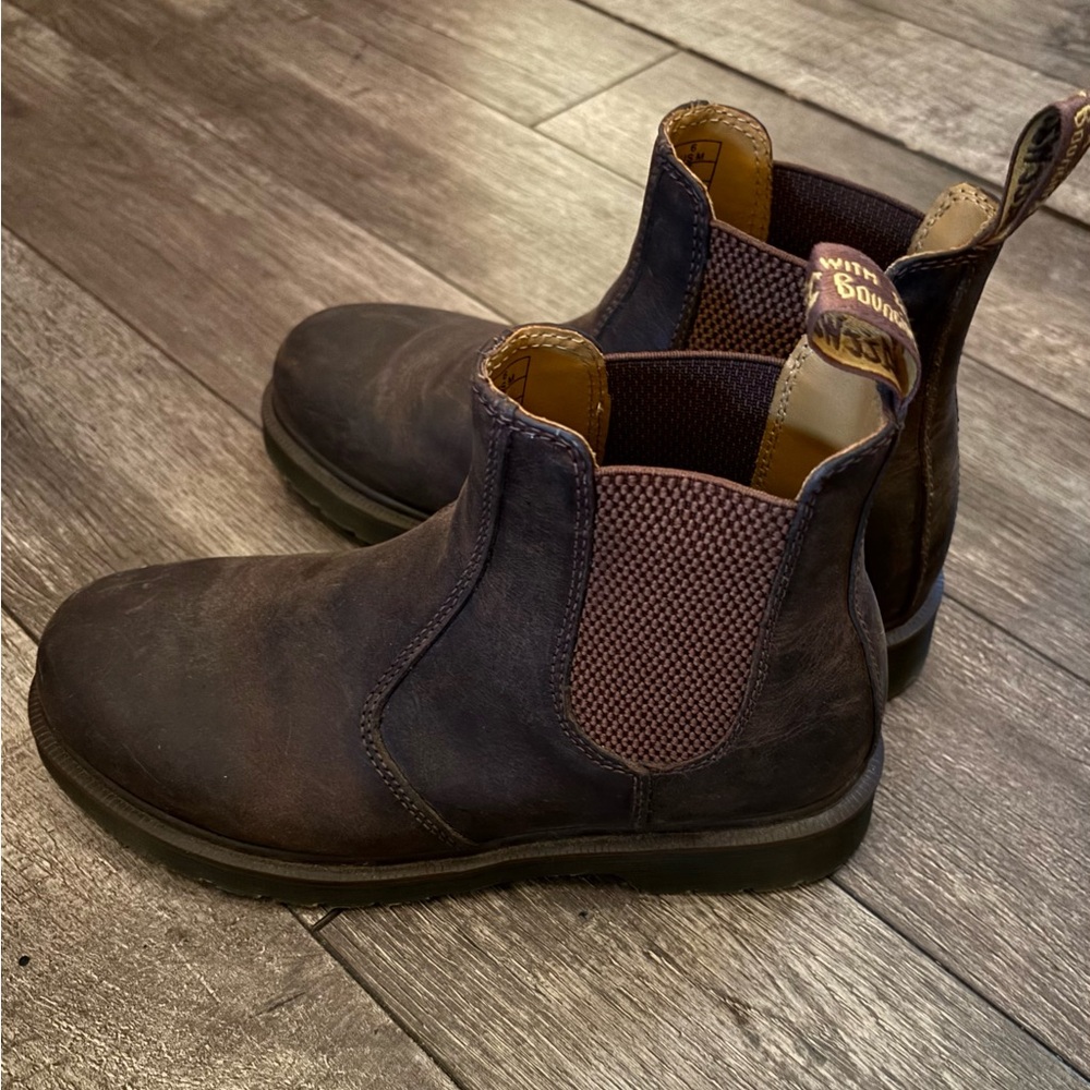 Dr. Martens Dark Brown Combat Boots